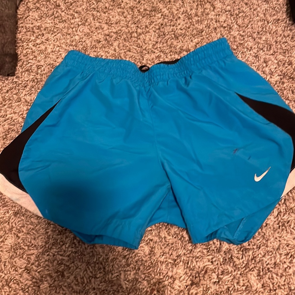 Blue nike shorts size xs